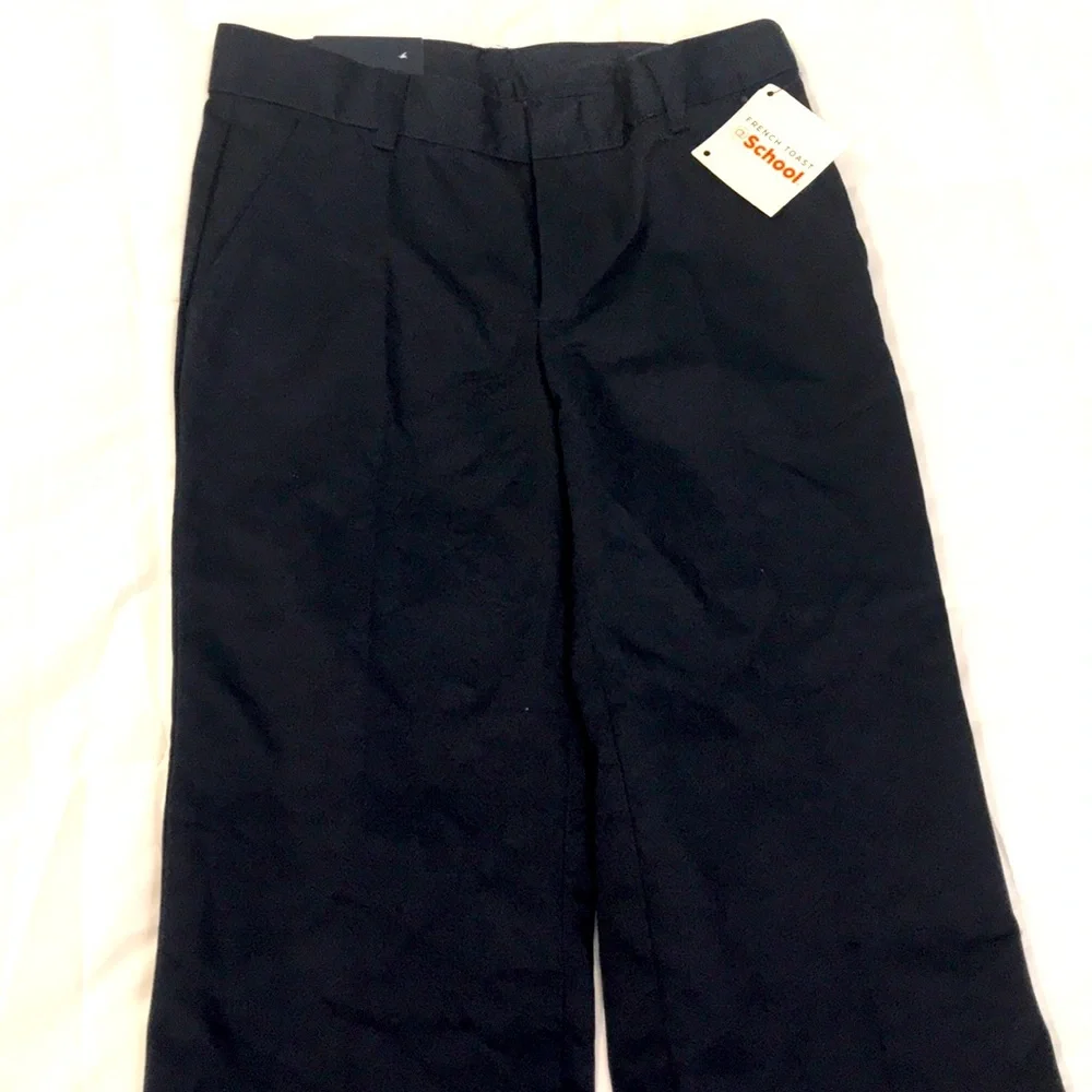 Boys French Toast @School Navy Chinos Size 10 - Picture 1 of 5
